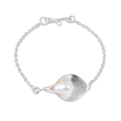 Bracelet d'argent 0,925 perle Mabe le cadeau d'anniversaire idéal