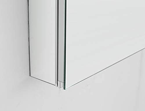 Aquadom Royale, 48In X 30In X 5In, Bathroom Medicine Cabinet, Integrated 3X Magnifying Mirror. #TOP5