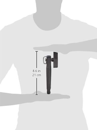 Amazon Basics Safe Cut Can Opener, Black Soft Grip Handle #TOP4