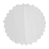 ERINGOGO 200Stücke Einweg Gästehandtücher Weiße Papierservietten Dreifach Gefaltet Saugfähige Handtücher für Badezimmer Hochzeiten Partys und Einrichtungen