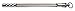 Bel-Art H-B Instruments Armor Case, 405mm Thermometer Length, Nickel Plated Brass, Open Case, Screw Cap with Ring and Small Openings Around Bulb for Circulation - BEL