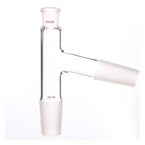 Tube de distillation anti-fissure en verre borosilicaté A35 tête 75° pour laboratoire