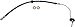 Dorman H622623 Front Driver Side Brake Hydraulic Hose Compatible with Select Porsche Models