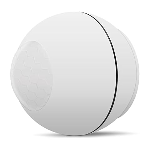 Intelligent motion detector, monitoring human movement in a certain environment, automatic display of notifications, compatible with Alexa Echo and Google Assistant Cover