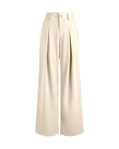 Image of Nermosa High-Waist Korean Trousers with Wide Baggy Fit | Trendy GenZ Streetwear Pants