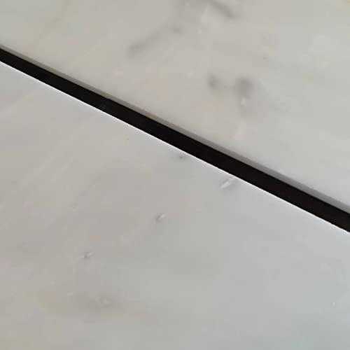 GEOONA 15 Pcs Marble Tile Edge Trim,12 Inch Marble Pencil Liner Both Side Polished for Bathroom, Backsplash, Kitchen, Tile Shower (15 - Black) GEOONA 15 Pcs Marble Tile Edge Trim,12 Inch Marble Pencil Liner Both Side Polished for Bathroom, Backsplash, Kitchen, Tile Shower (15 - Black)