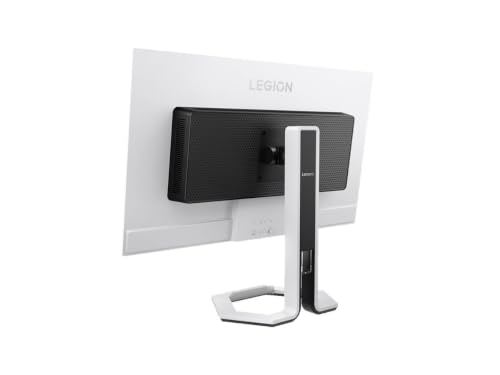 Lenovo Legion Pro 32UD-10 - Écran Gaming de 31.5" avec Eyesafe (UHD, QD-OLED, 240Hz, 0.03ms GtG, 2xHDMI+DP+ USB Type-C, AMD FreeSync Premium Pro) - Réglage en Inclinaison - Noir-Blanc