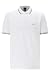 HUGO BOSS GREEN Men's Classic Polo T-shirt PADDY 50198254 M White