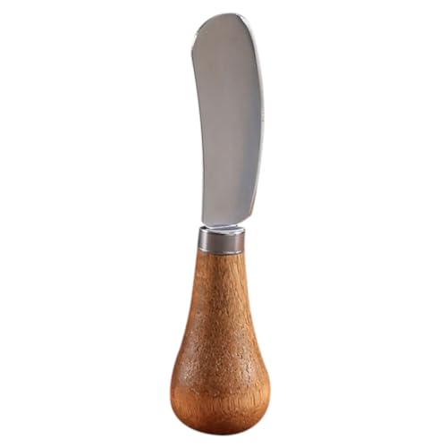 TOYANDONA Spatule à Fromage Bois Racloir à Beurre Tartineur à Fromage Spatule à Beurre Ménager Étaleur à Confiture Pratique Ustensiles de Cuisine Essentiels