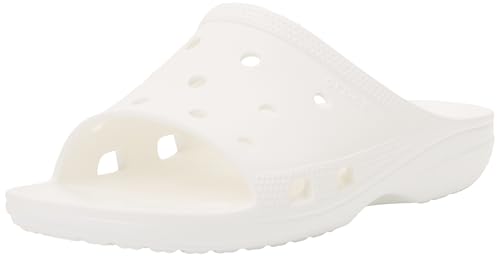 Crocs Saturday Slide M, blanco, talla 9 para hombre