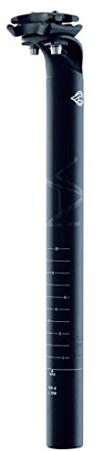 Cinelli Vai Seatpost - Tija para Bicicletas, tamaño 31.6 mm, Color Negro