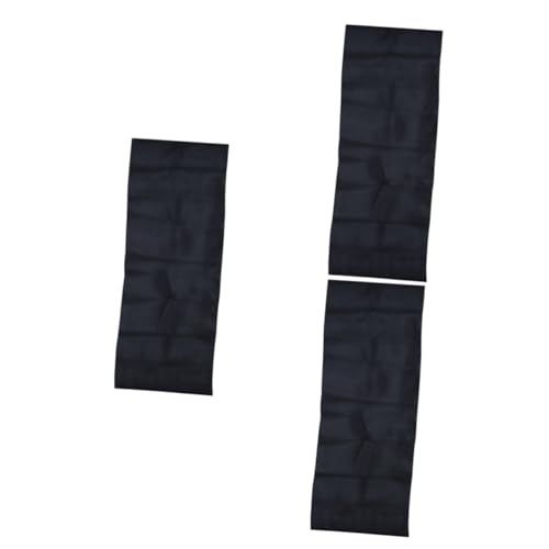 OSALADI 3pcs Acoustic Mesh Cover Black Speaker Dust Cloth Engineering Soundproof for Speakers Ktv Boxes and Art