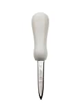 Mercer Culinary Boston Style Oyster Knife with Poly Handle, 3 Inch, White