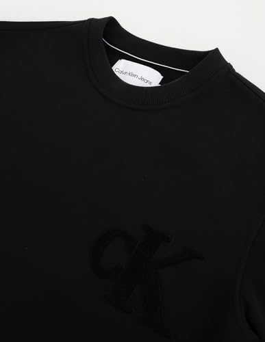 Sweat Calvin Klein Jeans homme relaxed avec logo flotté en coton - 3