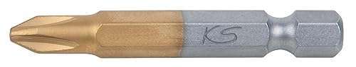 KS Tools 911.2644 1/4 Inch TiN Bit, 50 mm, PH2