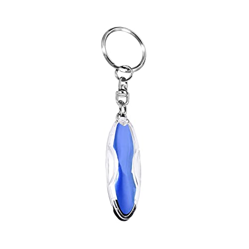 Image of Static Dissipative Keychain - [ Static-Free ] Electrostatic Discharge Resin Conductive Antistatic Key Ring, Blue
