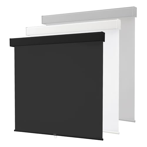 100% Blackout Cordless Roller Window Shades, Free-Stop Black Out Blinds for Indoor Windows,Thermal Insulated UV Protection,Window Shades Pull Down for Home,Office,Easy to Install,70