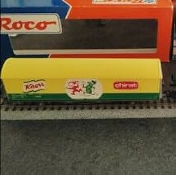 Amazon | スイス SBB CFF FFS ROCO カラフルな貨物有蓋車8両 の