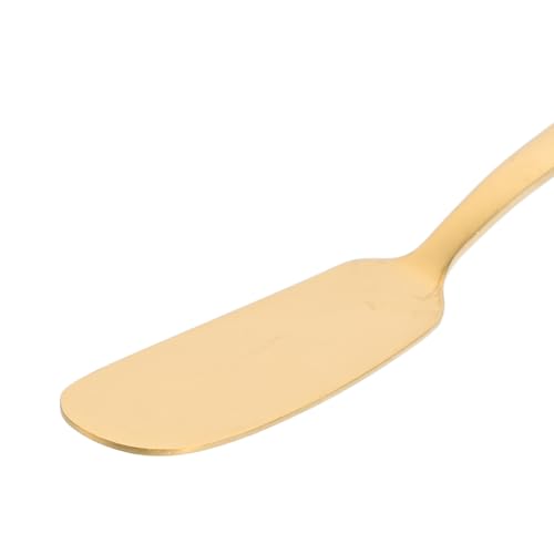 Juego de utensilios para queso dorado en acero inoxidable para cenas con amigos 7