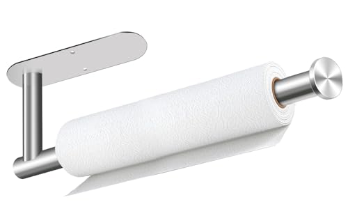 Paper Towel Holder, Self Adhesive or Drilling Paper Towel Holder