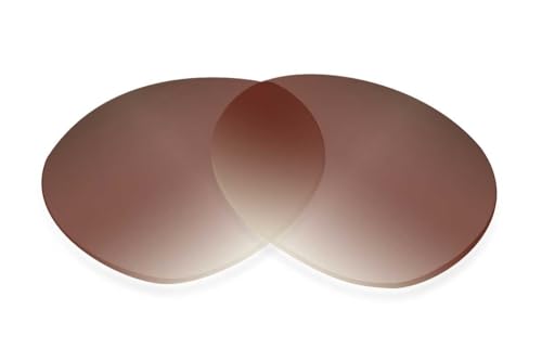 Replacement Sunglass Lenses Compatible for Tiffany & Co TF 4067 58mm (Non-Polarized SFx Edge Brown Gradient Hardcoat Pair)