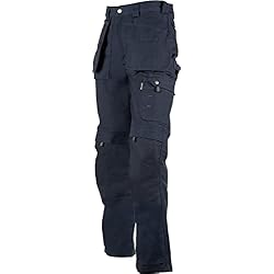 Dickies Ropa De Trabajo Dickies - Pantalones de Trabajo Eisenhower para Hombre (76cm-R) (Azul Marino)