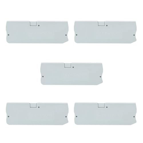 Tapas D-PT4-QUATTRO para bloques de terminales de carril Din, kit de 100 unidades 3