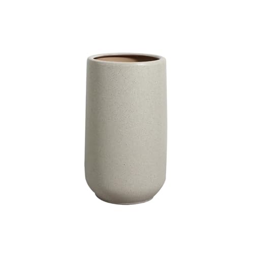 Zephyria Jardineras Decorativas para Plantas de Interior, Maceta Alta Redonda de pie con Puntos de cáñamo for Plantas, Ideal for el jardín del salón, Macetas Plantas de Interior y ext