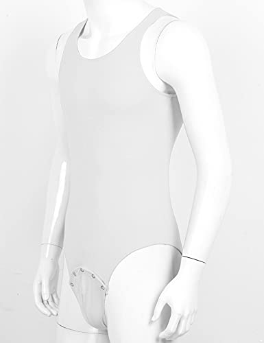 Lejafay Men's Wrestling Singlet Athletic Leotard Briefs Sport Bodysuit Undershirts Leotard Top4