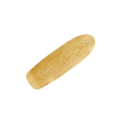 ICDKOYK Tabla de Skate en para Blanco, decoración del hogar, Tabla de Skate, Larga, de Longboard de para Madera