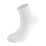 Generisch Sneaker Socken Herren Kurze Halbsocken Baumwolle Einfarbige Minimalistische Elastische Baumwollsocken Anti Geruch Atmungsaktiv Laufsocke Antibakterielle Kurze Sommer Knöchelsocken (WH)