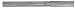 Morse Cutting Tools 54521 Straight Shank Chucking Reamer, Solid Carbide, Bright Finish, Straight Flute, 6 Flutes, 0.3340" Size