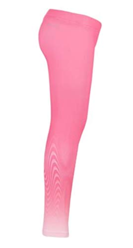 Nike Little Girls Dri-FIT Verbage Leggings Pants Pink4