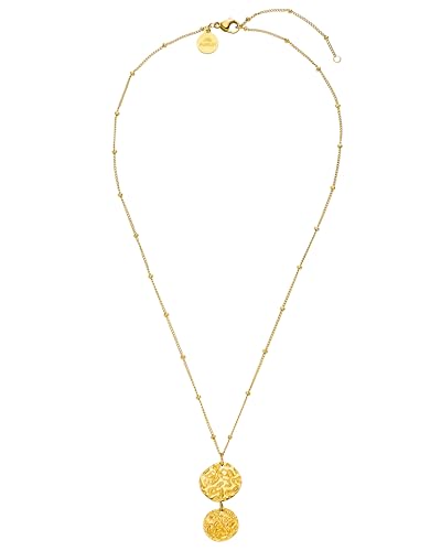 Purelei Malihini Coin Kette Damen – Wasserfeste Halskette Edelstahl,...
