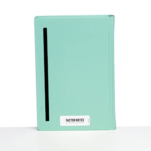 Image of Factor Notes Hardbound Notebook: 100 GSM Natural Shade Paper Flatlay Journal Diary, A5 Size, 200 Pages (She is Magic - Dot Grid), (Model: FN2106)