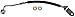 Dorman H621281 Rear Passenger Side Brake Hydraulic Hose Compatible with Select Chrysler/Dodge Models