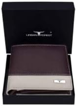 URBAN FOREST Seattle Brown/Sand Leather Wallet for Men