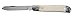 Sarge Knives - Ace - White Bone Folder (SK-707)