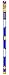 IRWIN Tools 1500 I-Beam Level, 48-Inch (1794107) , Blue