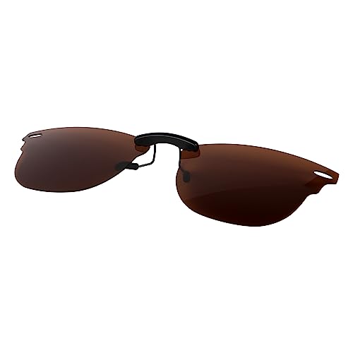 Image of Polarized CLIP-ON Sunglasses for Ray-Ban Clubmaster RB5154 (RX5154) 51-21-145