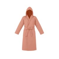 Albornoz con capucha de algodón KASANOVA de baño spa absorbente y lavable a 60 grados 5