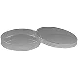 Falcon Polystyrol Standard-Petrischalen, Steril, Transparent (Klar), 15mm Höhe x 100mm Durchmesser, 500 Stück