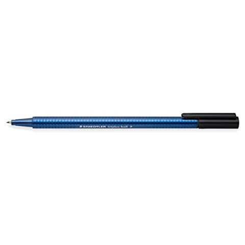 STAEDTLER Noris Triplus Ball 437 F-9. Bolígrafo de bola fina negro. Cover