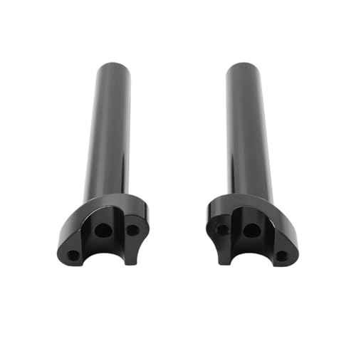 Rehausseurs de guidon 8.5 pouces noir pour soulager le dos sur Sportster et Dyna Low Rider
