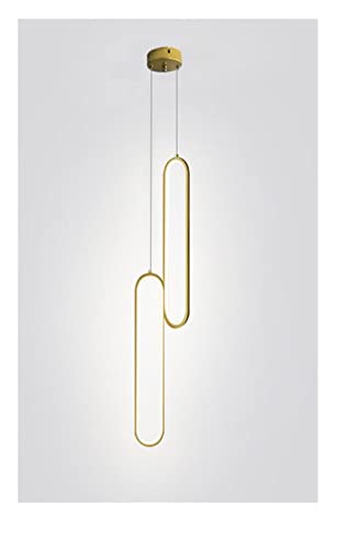 Applique murale LED au design minimaliste doré et finitions haut de gamme