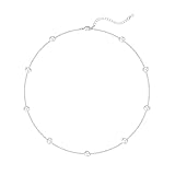 [Stjarna] 本真珠 ネックレス レディース ホワイト 淡水パール 6-7mm 14Kゴールド ネックレス 45cm調整可能 NP10Y