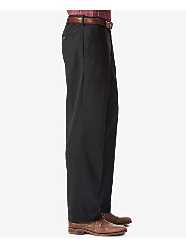 Dockers Men's Relaxed Fit Comfort Khaki Pants, Black Metal, 42W x 30L by DOCKERS - Image 5