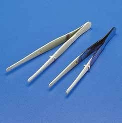 Saint Gobain D1069288 Chemware Fluoropolymer Coated Forceps, Polytetrafluoroethylene, Polytetrafluoroethylene