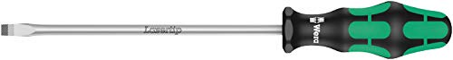 Image of Wera 05110011001 Kraftform Plus 334 Slotted Screwdriver, Lasertip, 7mm Head, 7 inch Blade Length