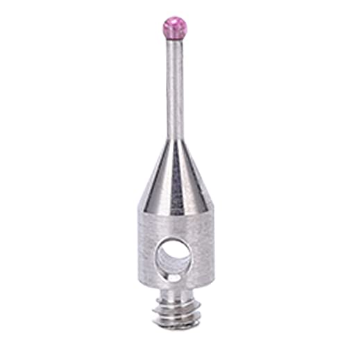 CMM Touch Probe with Tungsten Carbide Stem and Ruby Ball Tip, M2 Thread, for Precision Measurement on 3 Coordinate Machine Tools